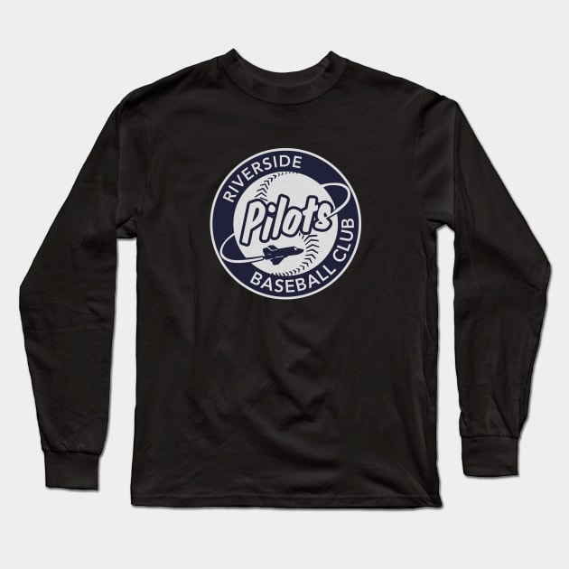 Short-lived Riverside Pilots Baseball 1994 Long Sleeve T-Shirt by LocalZonly